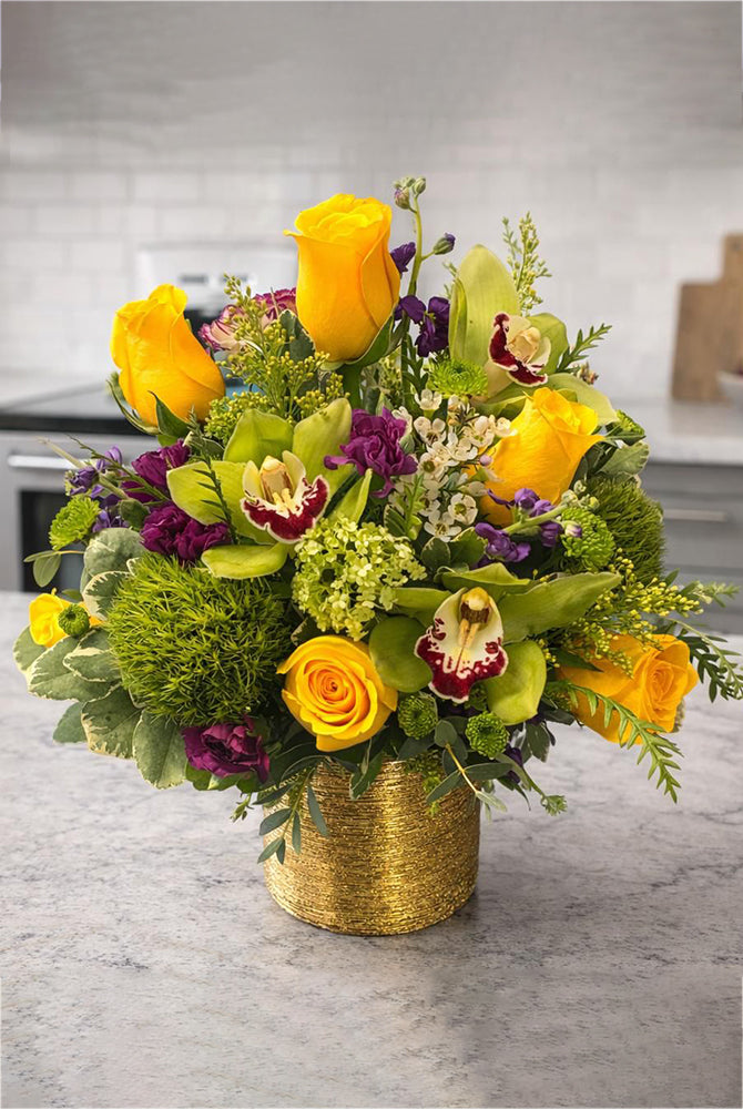 Emerald & Gold Elegance