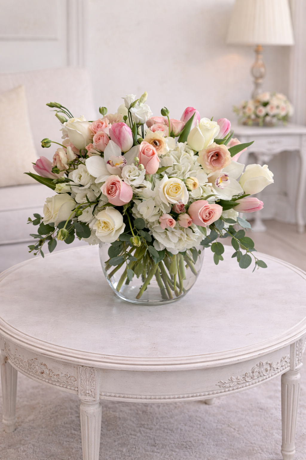 Ivory Bloom Harmony Arrangement