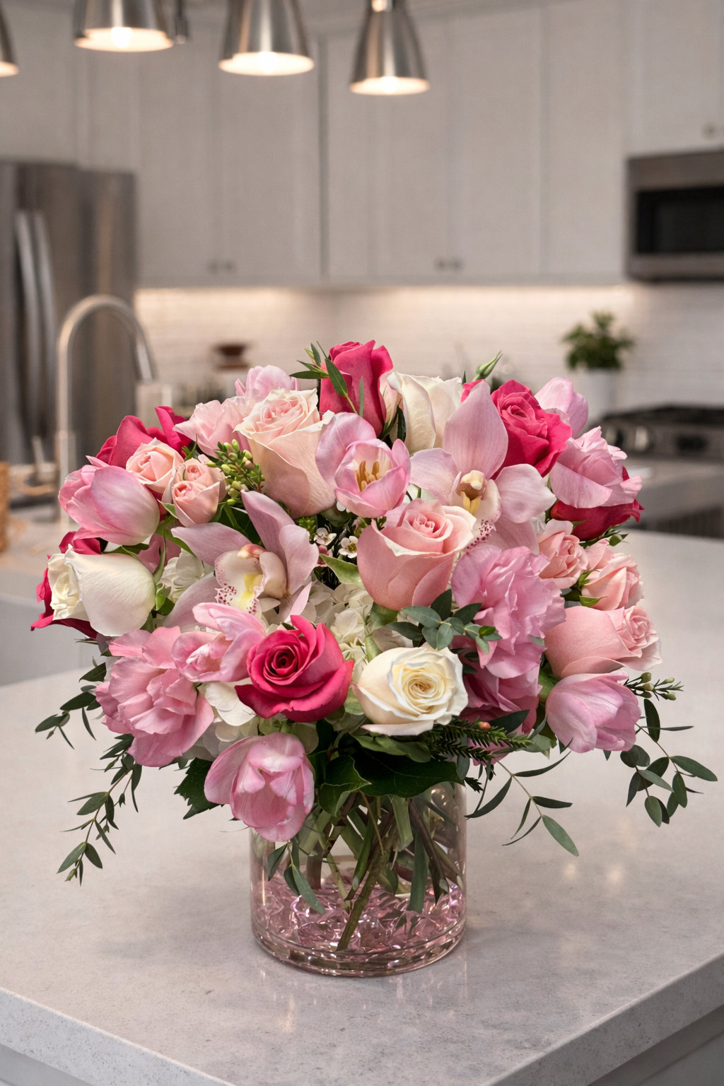 Rosé Garden Luxe Floral Arrangement