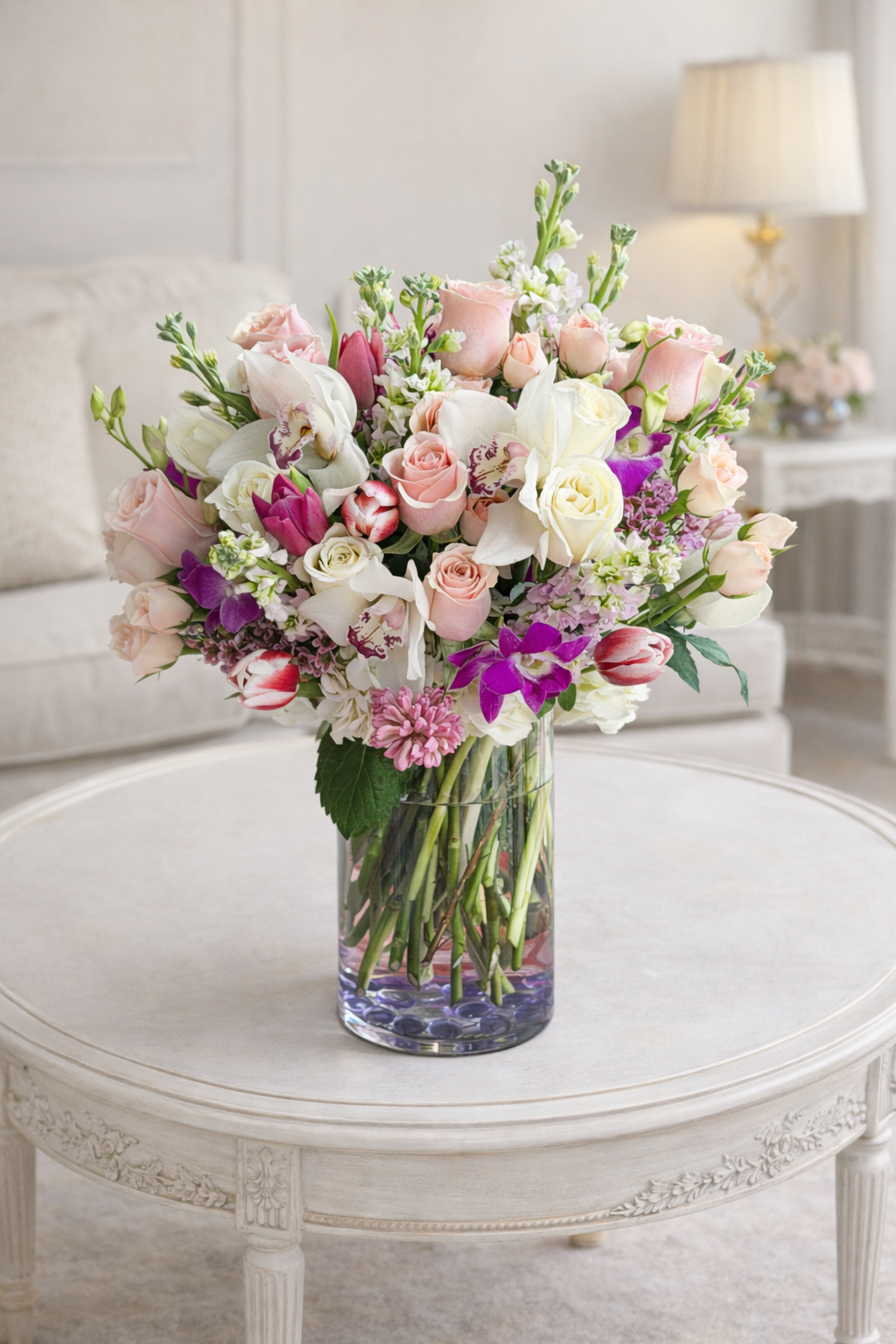 Velvet Petal Harmony Arrangement