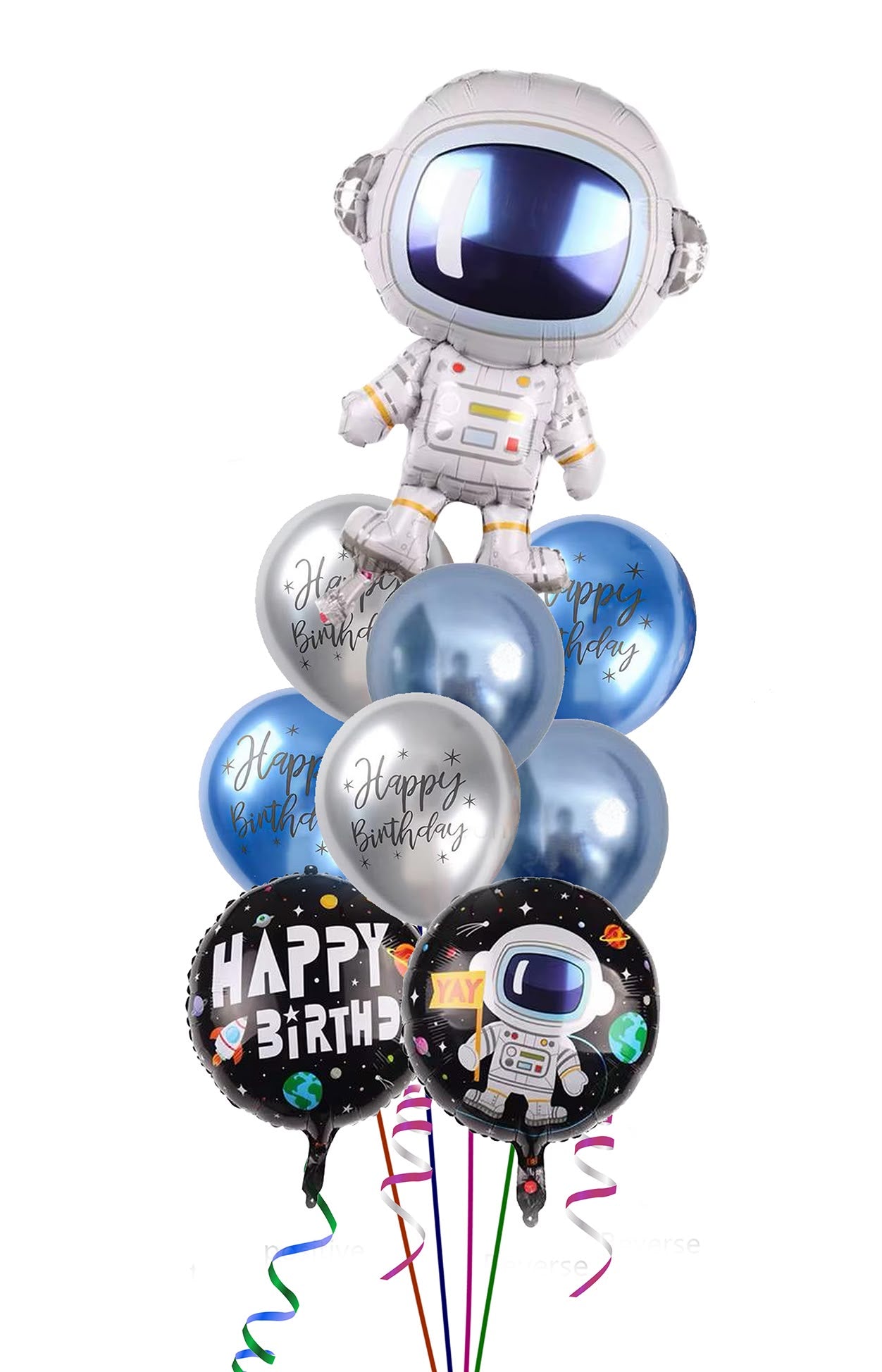 Astronaut Birthday Balloon Bouquet