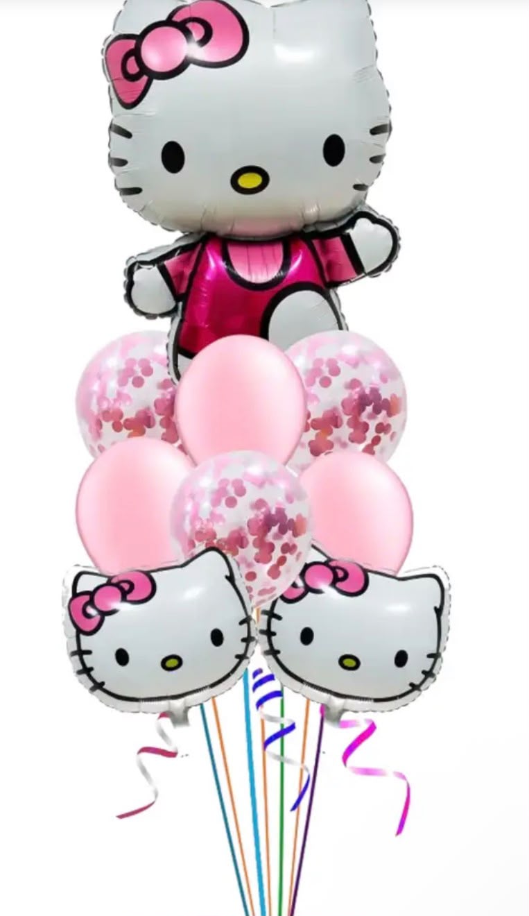 Hello Kitty Balloon Bouquet