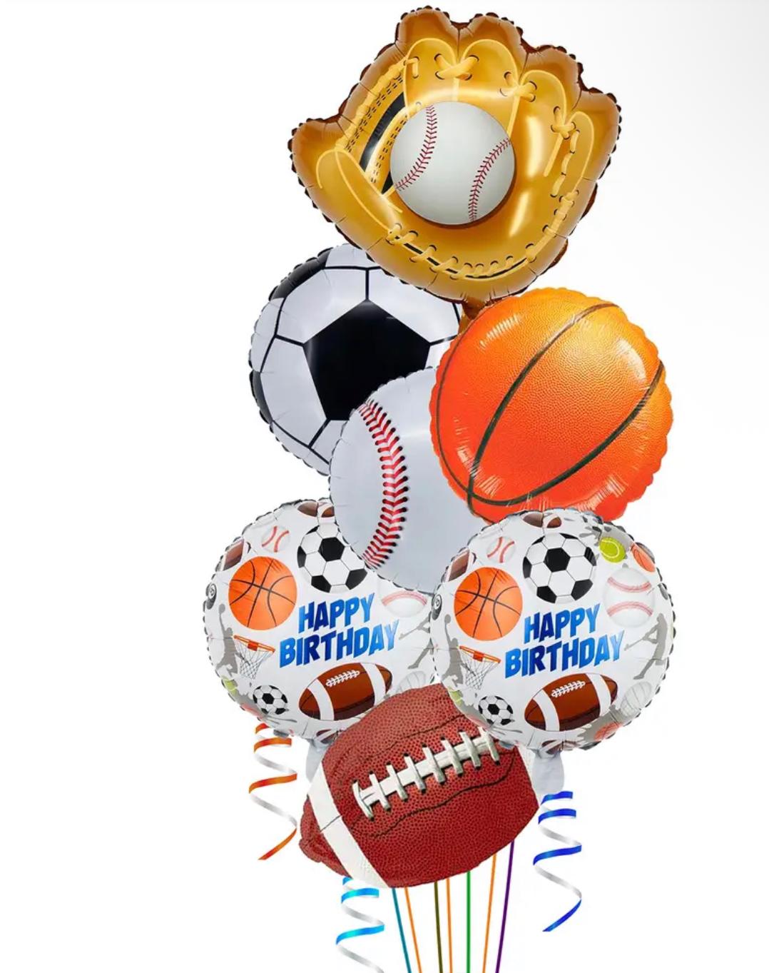 Sports Birthday Balloon Bouquet